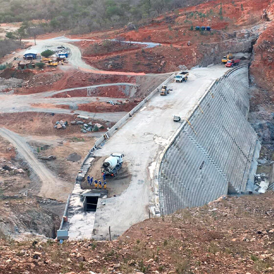 Barragem de concreto