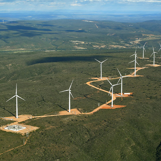 Concretagem em parques eólicos e fotovoltaicos